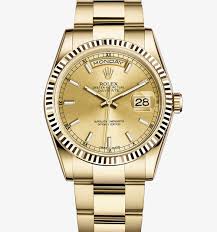 18k Yellow Gold Rolex Day-Date