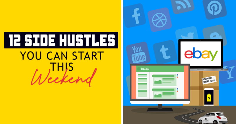 Side Hustles Archives Millennial Money Man - 12 quick side hustles yo!   u can start this weekend