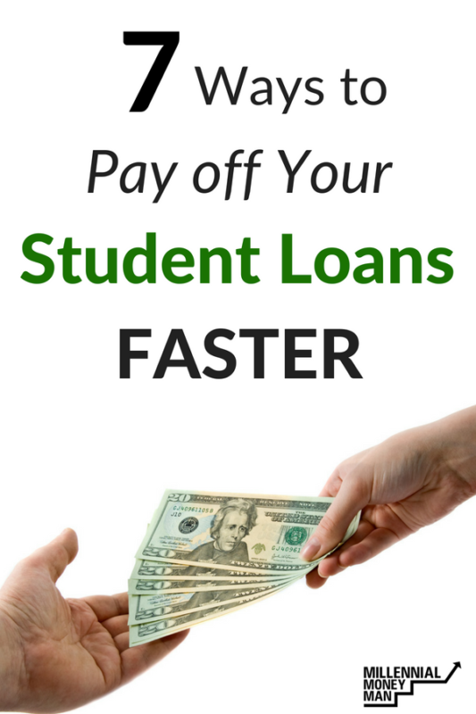 7 Ways to Pay off Student Loans Faster