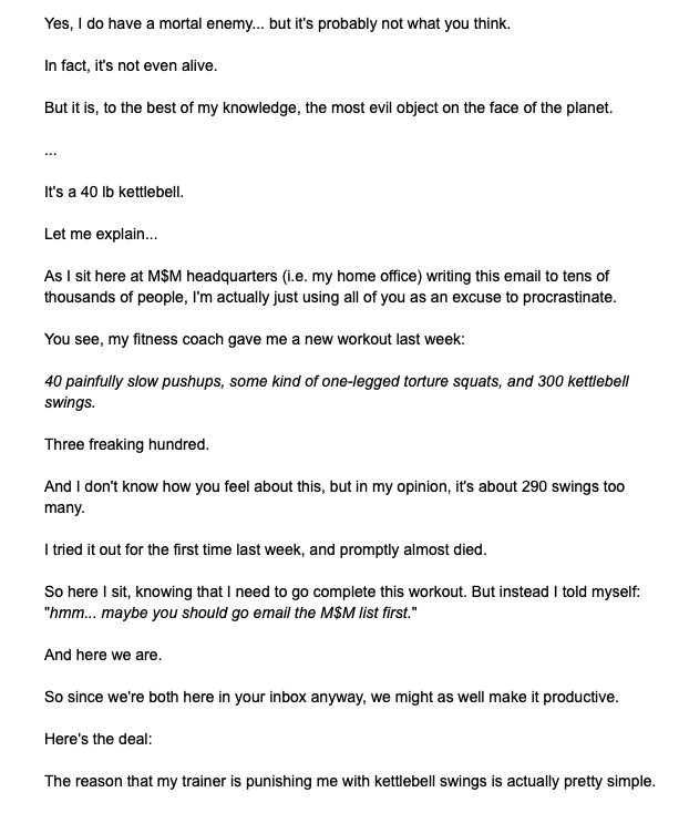 ConvertKit sample email ConvertKit sample email
