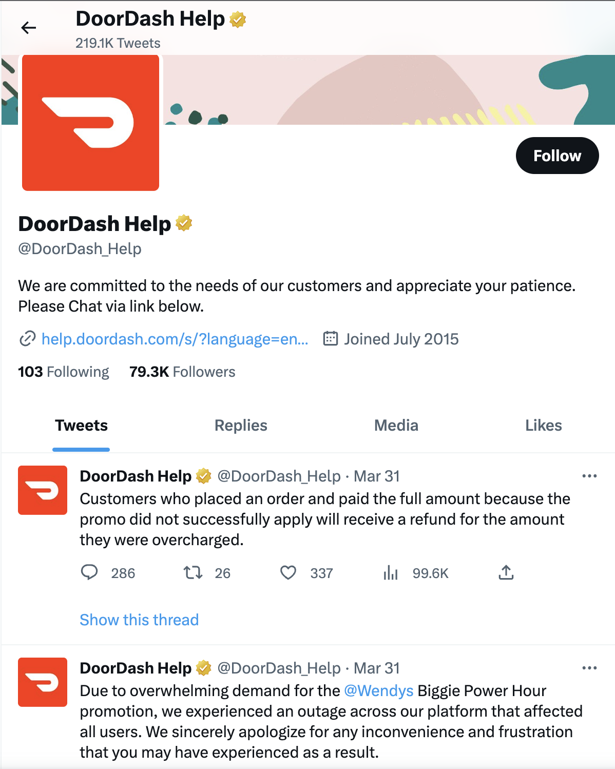 DoorDash Customer Service for Customers, Drivers, & Merchants