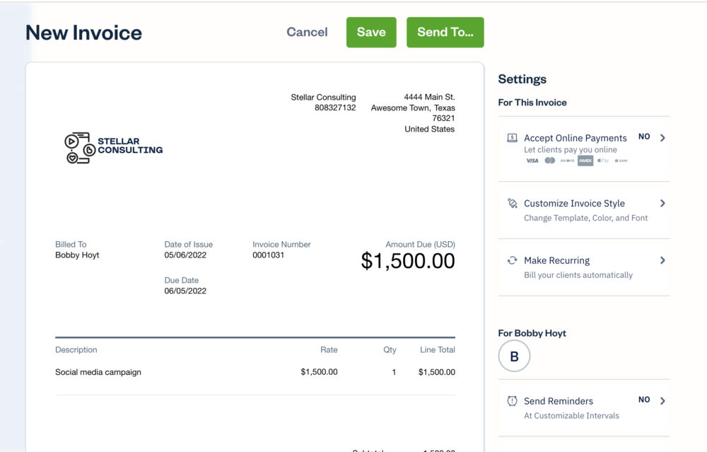 FreshBooks Review 2023 | Pros & Cons, Cost, And Features