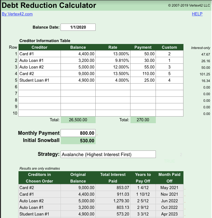 home budget spreadsheet google doc