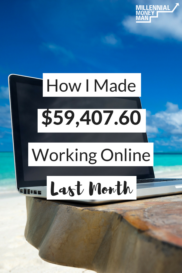 Learn how I make money blogging and working for myself with my two successful online businesses. #incomereport #makemoneyonline