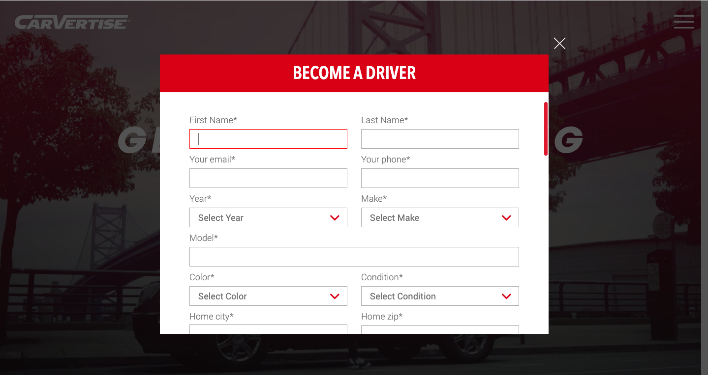 Carvertise Review | A Legit Way to Make Money & How to Spot Scams become a driver in carvertise