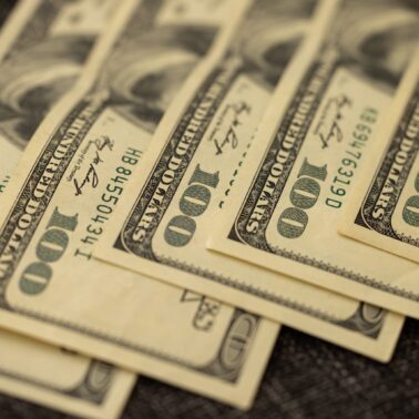 Five hundred dollars spread across table