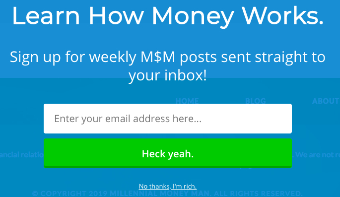 Opt-in Form Opt-in Form