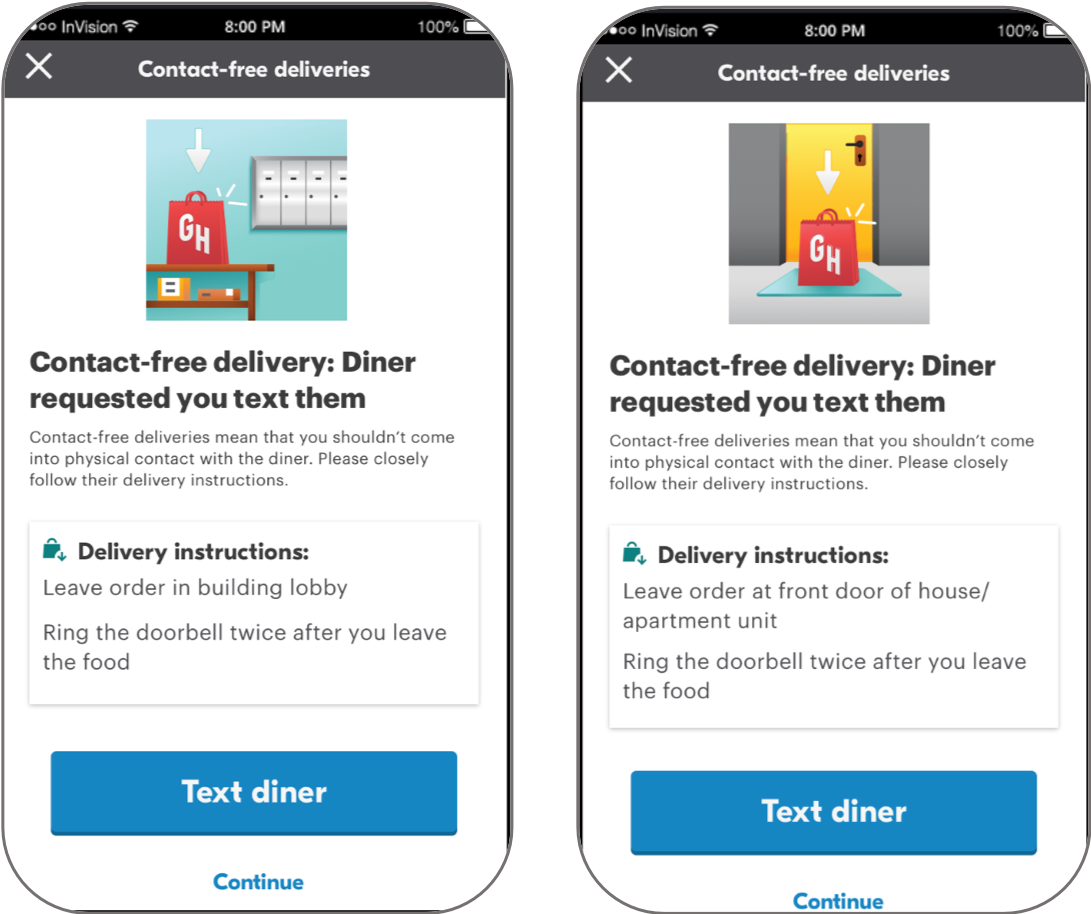Grubhub Delivery Instructions Grubhub Delivery Instructions